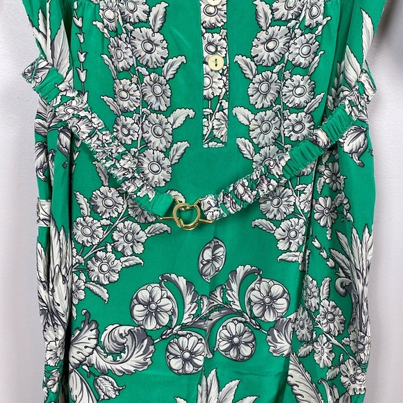 Yoanna Baraschi button front dress with roll tab sleeves - Picture 5 of 16